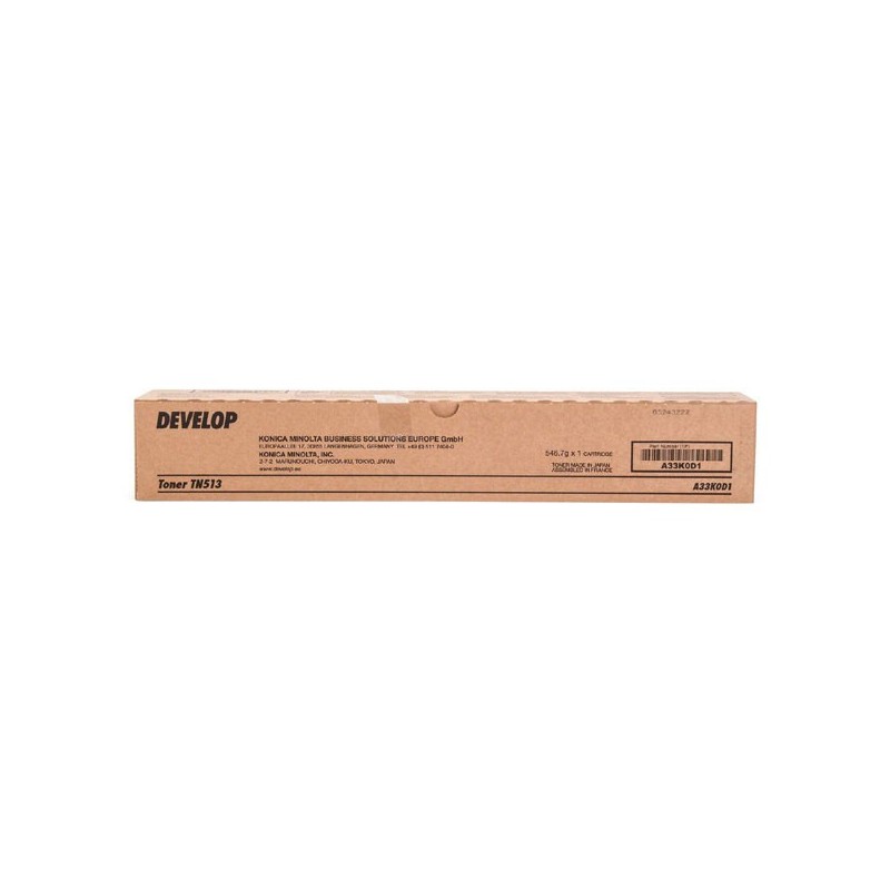 Develop oryginalny toner A33K0D1, black, 35000s, TN-513, Develop Ineo 454e, 554e, O - 1