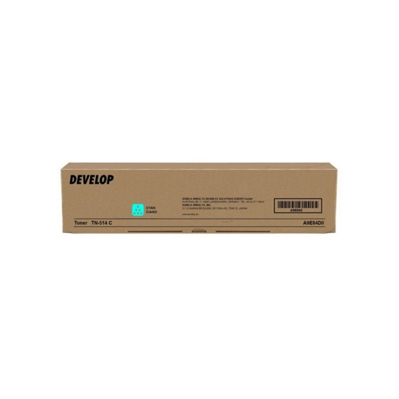Develop oryginalny toner A9E84D0, cyan, 26000s, TN-514C, Develop Ineo+ 458, ineo+ 558, ineo+ 658, O - 1