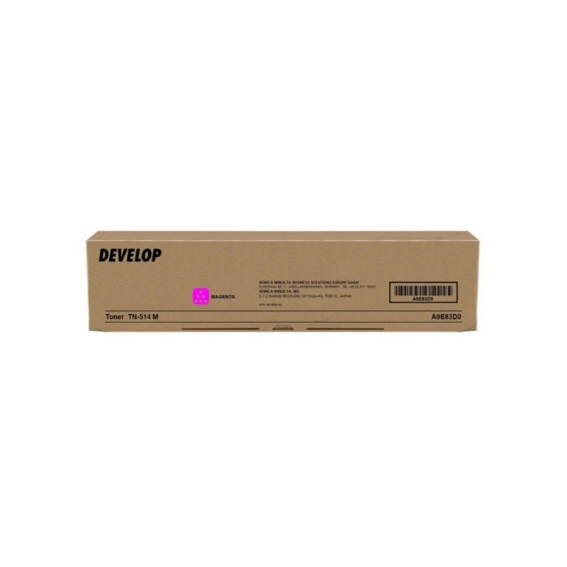 Develop oryginalny toner A9E83D0, magenta, 26000s, TN-514M, Develop Ineo+ 458, ineo+ 558, ineo+ 658, O - 1