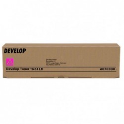 Develop oryginalny toner A0703D0, magenta, 27000s, TN-611M, Develop Ineo +550, +650, O - 1
