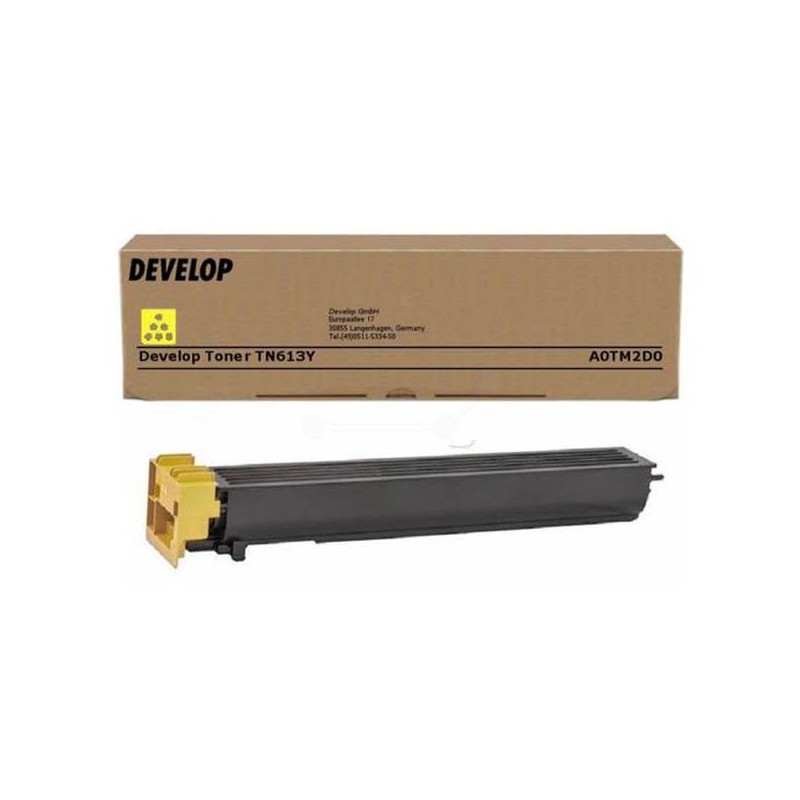 Develop oryginalny toner A0TM2D0, yellow, 30000s, TN-613Y, Develop Ineo +552, +652, O - 1
