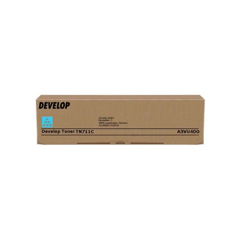 Develop oryginalny toner A3VU4D0, cyan, 31500s, TN-711C, Develop Ineo +654, +754, O - 1