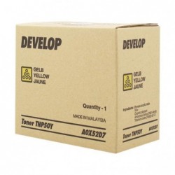 Develop oryginalny toner A0X52D7, yellow, 5000s, TNP-50Y, Develop Ineo +3100P, O - 1