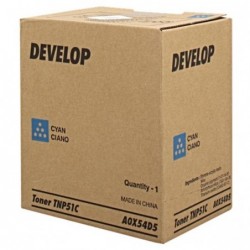 Develop oryginalny toner A0X54D5, cyan, 5000s, TNP51C, Develop Ineo +3110, O - 1
