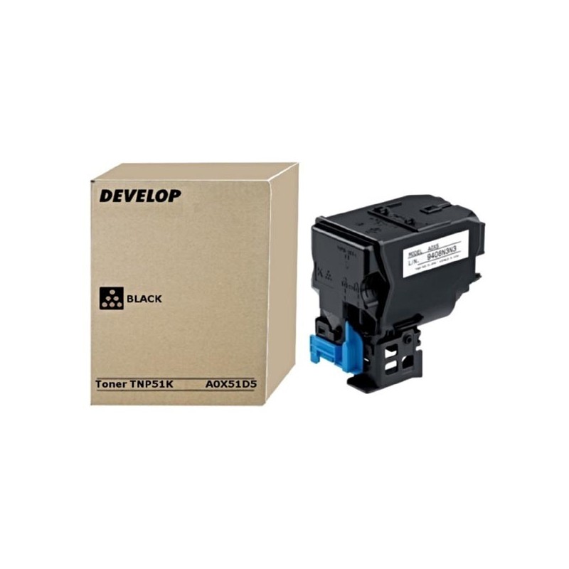 Develop oryginalny toner A0X51D5, black, 5000s, TNP51K, Develop Ineo +3110, O - 1