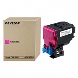 Develop oryginalny toner A0X53D5, magenta, 5000s, TNP51M, Develop Ineo +3110, O - 1