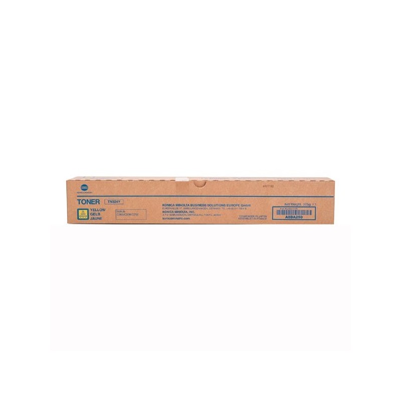 Konica Minolta oryginalny toner A8DA250, yellow, 26000s, TN324Y, Konica Minolta Bizhub C258,C308,C368, O - 1