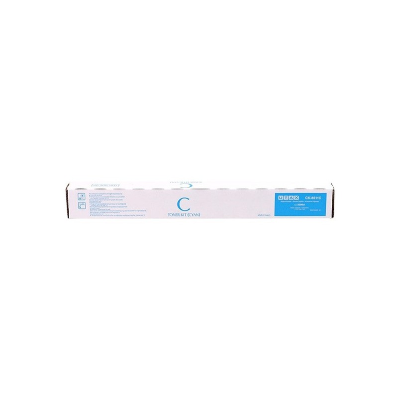 Utax oryginalny toner 1T02L7CUT0, cyan, 12000s, CK-8511C, Utax 2506 Ci, O - 1