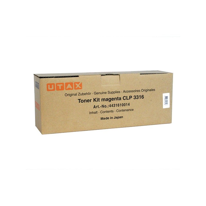 Utax oryginalny toner 4431610014, magenta, 4000s, Utax CLP 3316, Triumph Adler 4316, O - 1