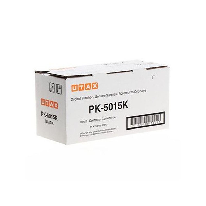 Utax oryginalny toner 1T02R70UT0, black, 4000s, PK-5015K, Utax PC2655, 2566, 2650, O - 1