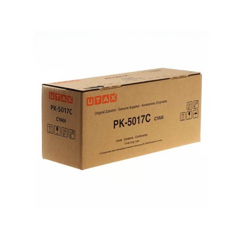 Utax oryginalny toner 1T02TVCUT0, cyan, 6000s, Utax MFP PC3062, PC3062DN, PC3062MFP, PC3066, PC3066MFP, O - 1