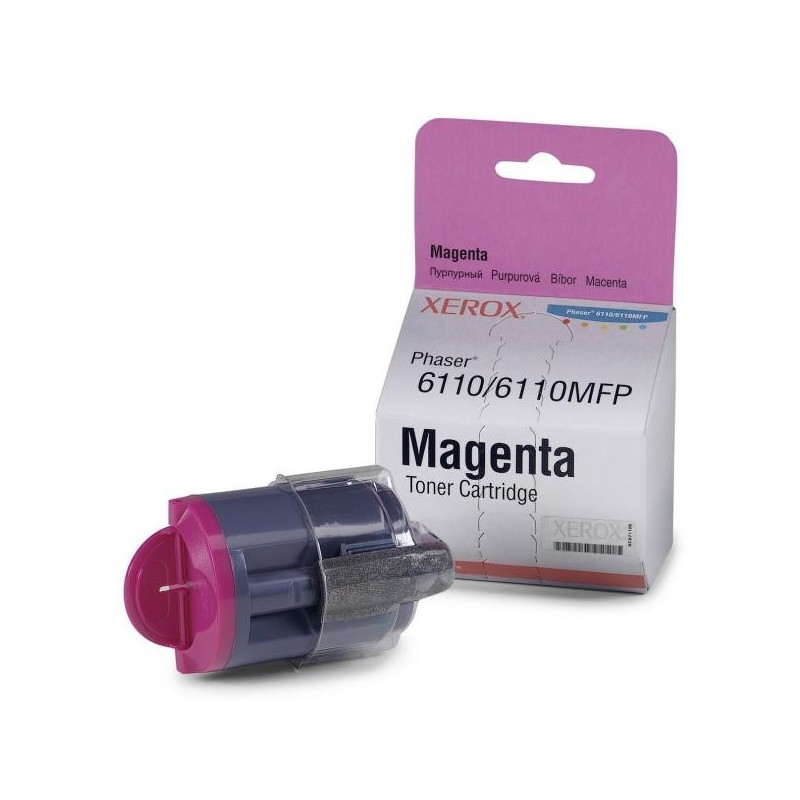 Xerox oryginalny toner 106R01205, magenta, 1000s, Europy Wschodniej, Xerox Phaser 6110, MFP6110, O - 1