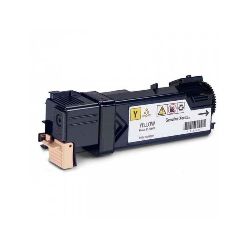 Xerox oryginalny toner 106R01458, yellow, 2500s, Xerox Phaser 6128MFP, O - 1