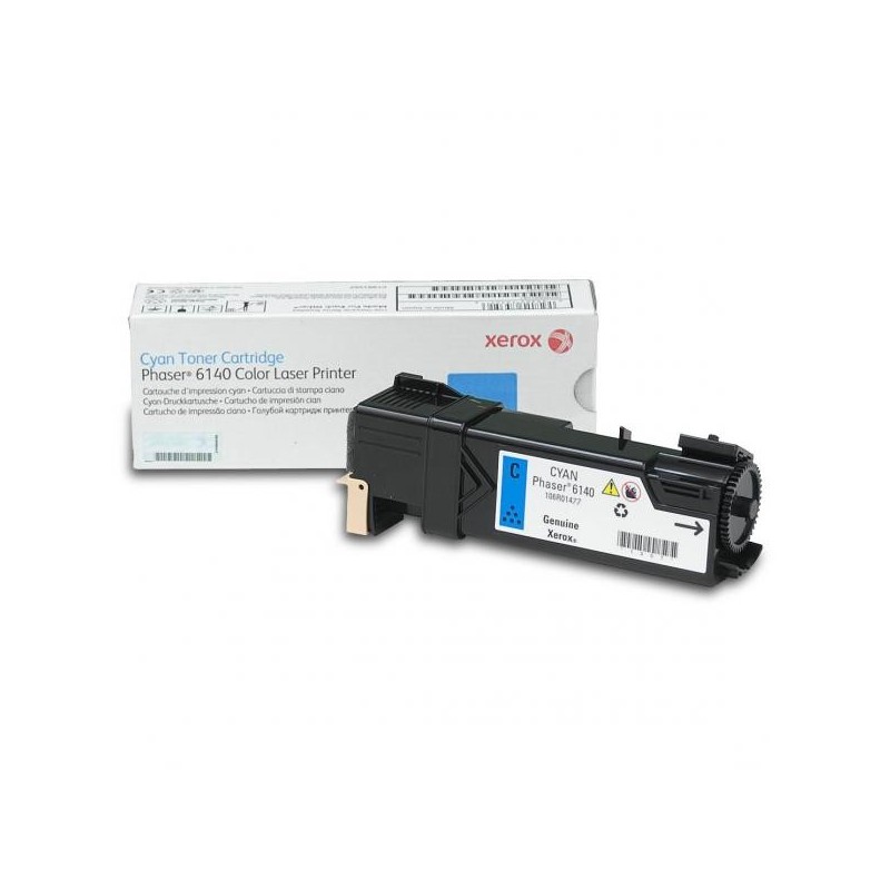 Xerox oryginalny toner 106R01481, cyan, 2000s, Xerox Phaser 6140, O - 1