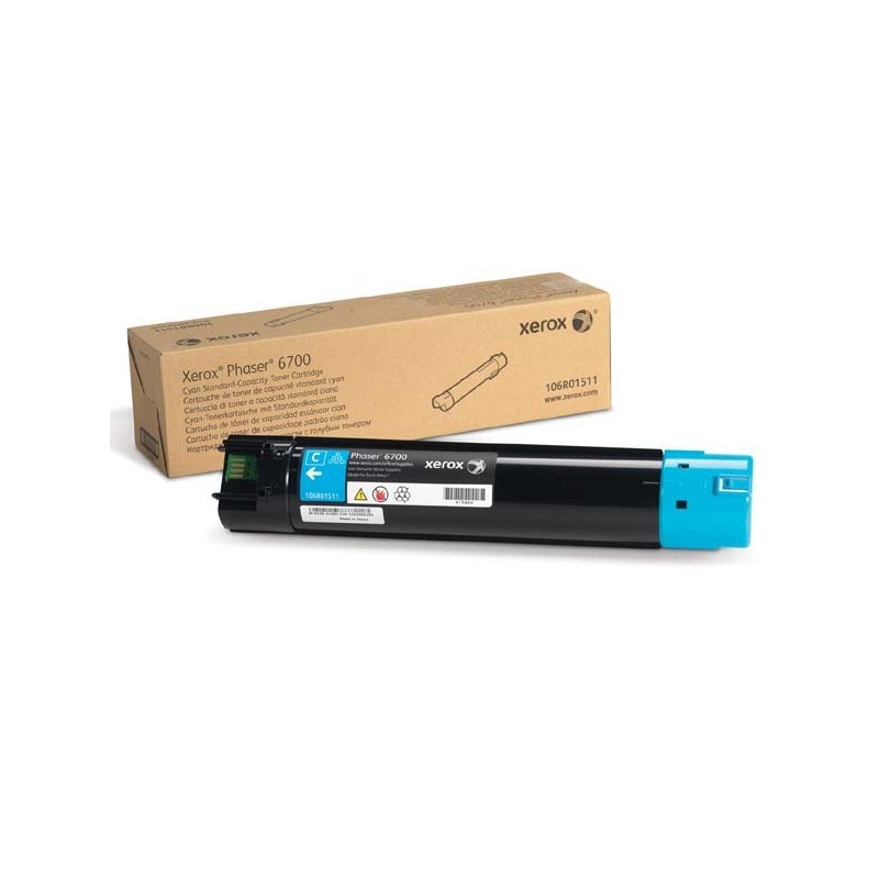 Xerox oryginalny toner 106R01511, cyan, 5000s, Xerox Phaser 6700, O - 1
