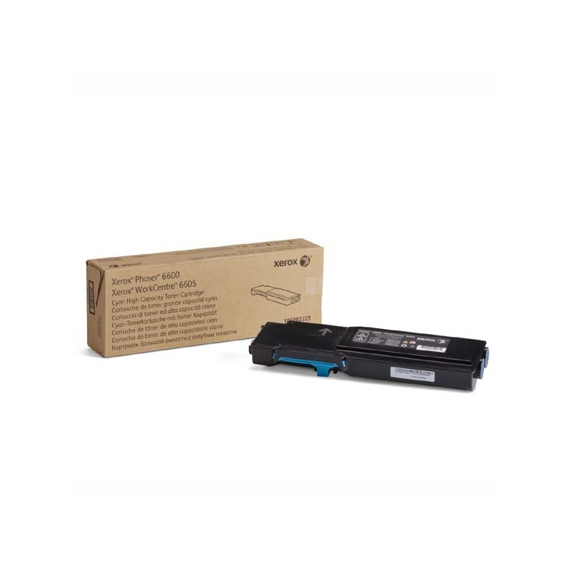 Xerox oryginalny toner 106R02233, cyan, 6000s, Xerox Phaser 6600, WorkCentre 6605, O - 1