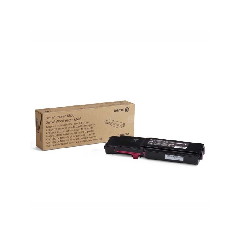 Xerox oryginalny toner 106R02234, magenta, 6000s, Xerox Phaser 6600, WorkCentre 6605, O - 1