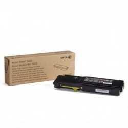 Xerox oryginalny toner 106R02235, yellow, 6000s, Xerox Phaser 6600, WorkCentre 6605, O - 1