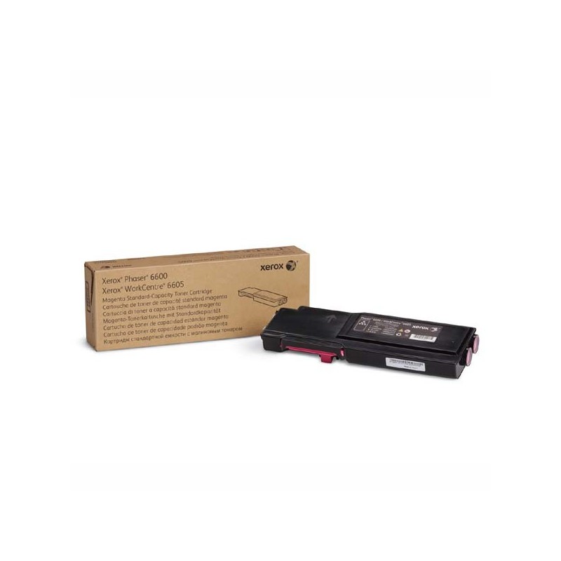 Xerox oryginalny toner 106R02250, magenta, 2000s, Xerox Phaser 6600, WorkCentre 6605, O - 1
