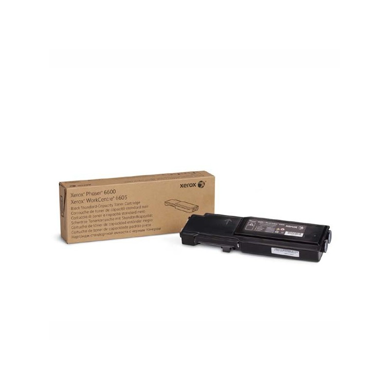 Xerox oryginalny toner 106R02252, black, 3000s, Xerox Phaser 6600, WorkCentre 6605, O - 1