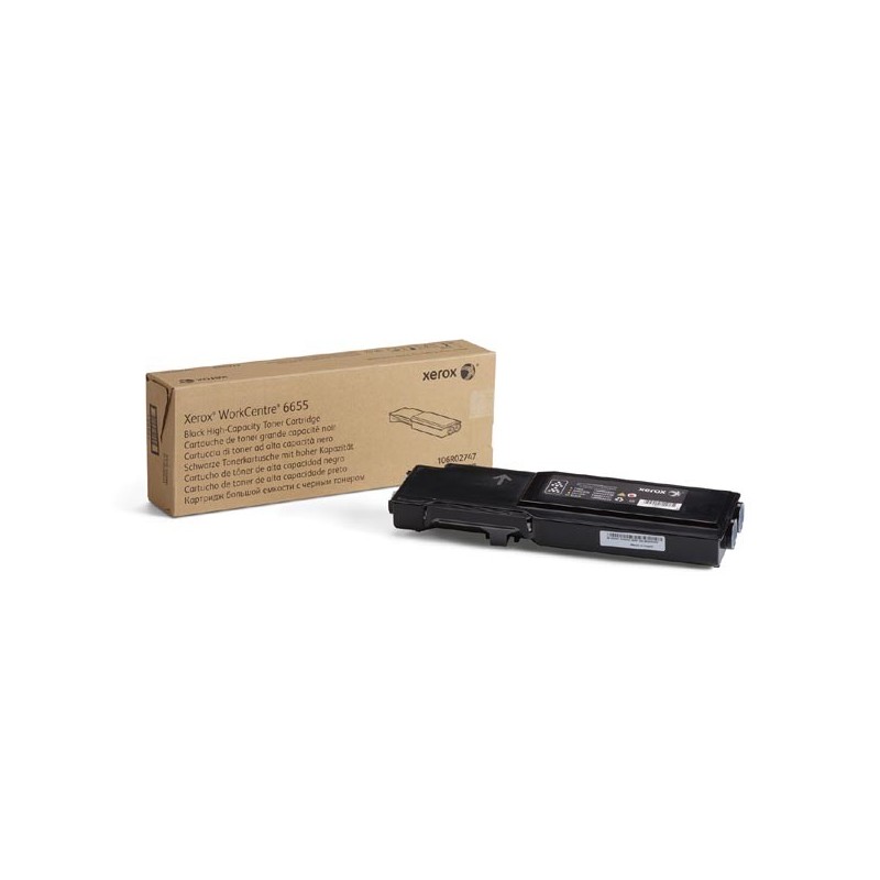 Xerox oryginalny toner 106R02755, black, 12000s, high capacity, Xerox WorkCentre 6655, O - 1