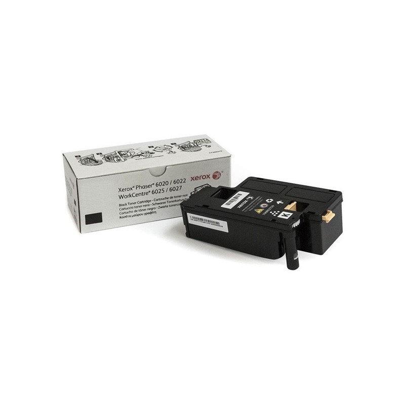 Xerox oryginalny toner 106R02759, black, 1000s, dla Europy Zachodniej, Xerox Phaser 6020, 6022, WorkCentre 6025, 6027, O - 1