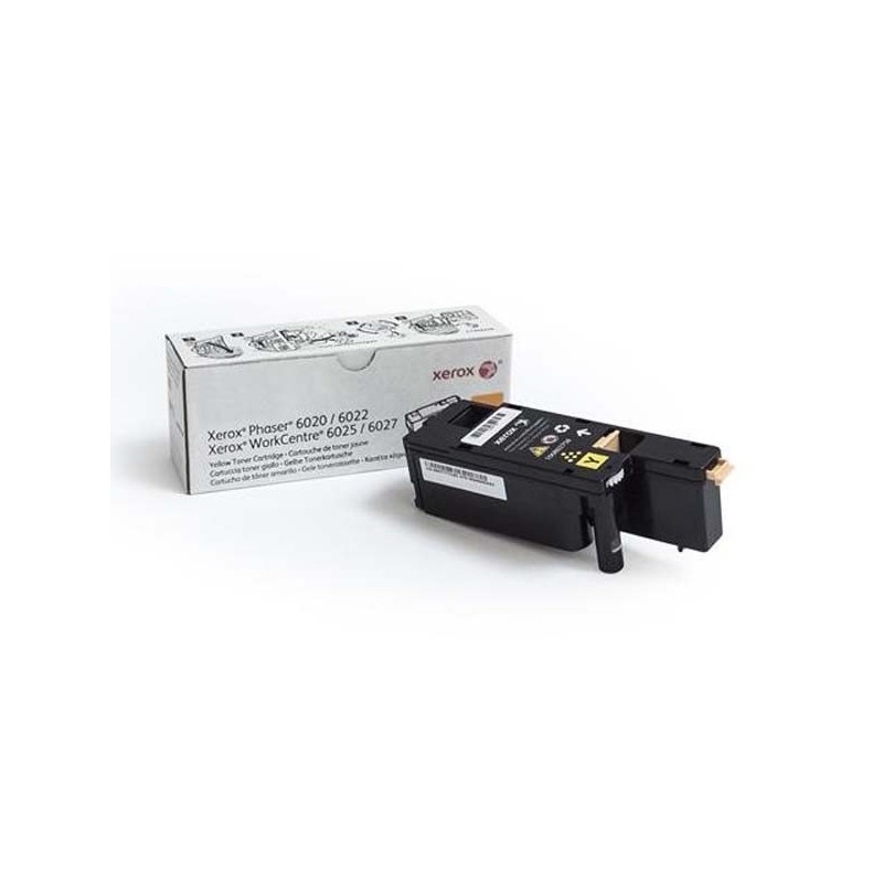Xerox oryginalny toner 106R02762, yellow, 1000s, Xerox Phaser 6020, 6022, WorkCentre 6025, 6027, O - 1