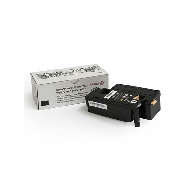 Xerox oryginalny toner 106R02763, black, 2000s, Xerox Phaser 6020, 6022, WorkCentre 6025, 6027, O - 1