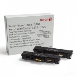 Xerox oryginalny toner 106R02782, black, 6000 (2x3000)s, Xerox Phaser 3052,3260, WorkCentre 3215,3225, dual pack, O - 1