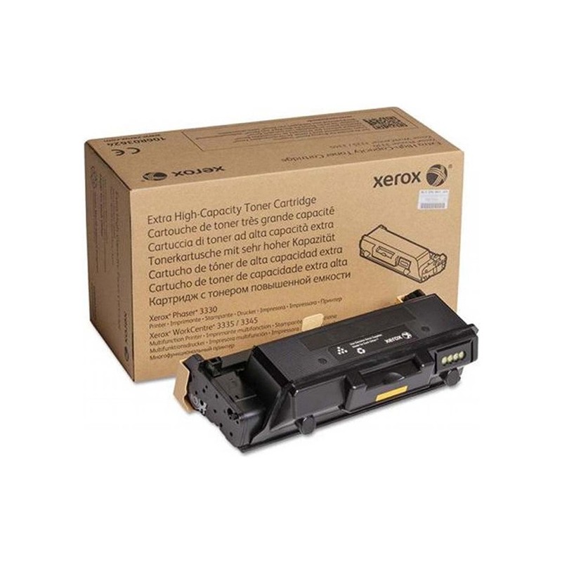 Xerox oryginalny toner 106R03621, black, 8500s, Xerox WorkCentre 3300, 3335, 3345, O - 1