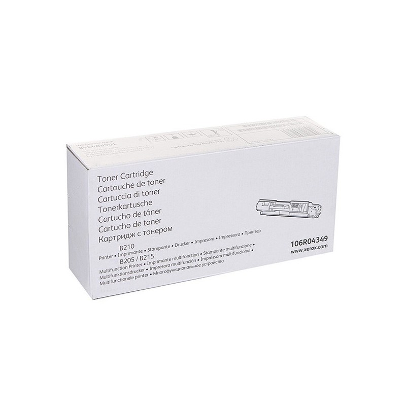 Xerox oryginalny toner 106R04349, black, 6000 (2x3000)s, Xerox B210, B205, B215, O - 1