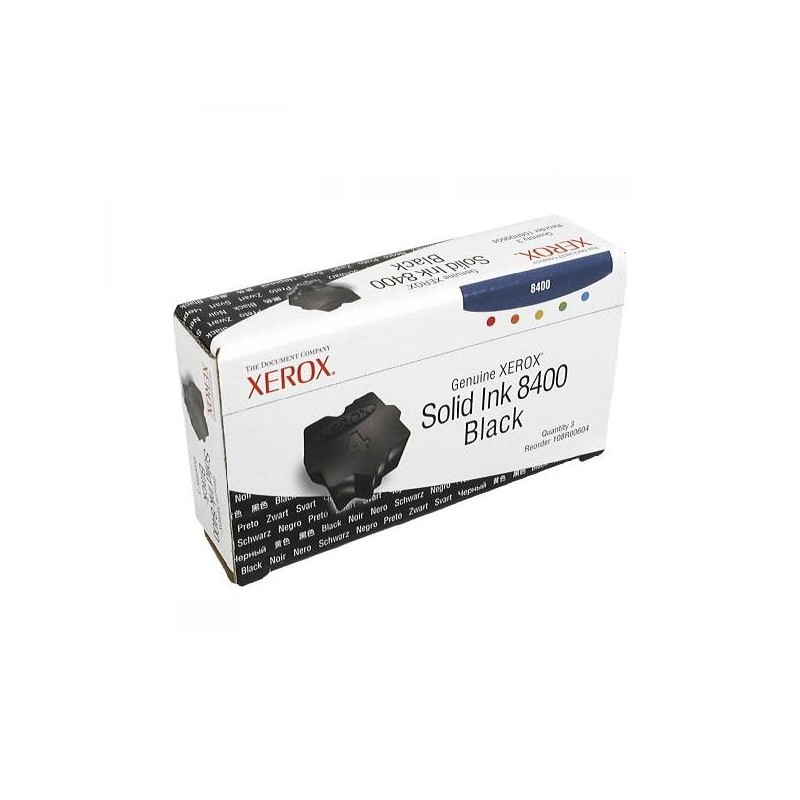 Xerox oryginalny toner 108R00604, black, 3000s, Xerox Phaser 8400, O - 1
