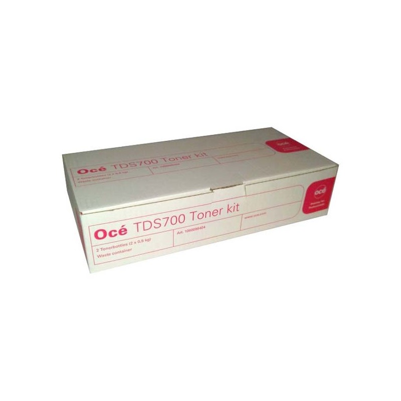 Oce oryginalny toner 1060047449, black, 1070066265, zawiera pojemnik na odpady, Oce TDS700, dual pack, 500g, O - 1