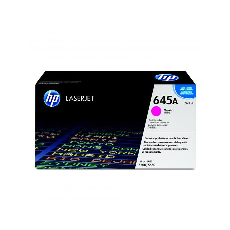HP oryginalny toner C9733A, magenta, 12000s, HP 645A, HP Color LaserJet 5500, N, DN, HDN, DTN, O - 1