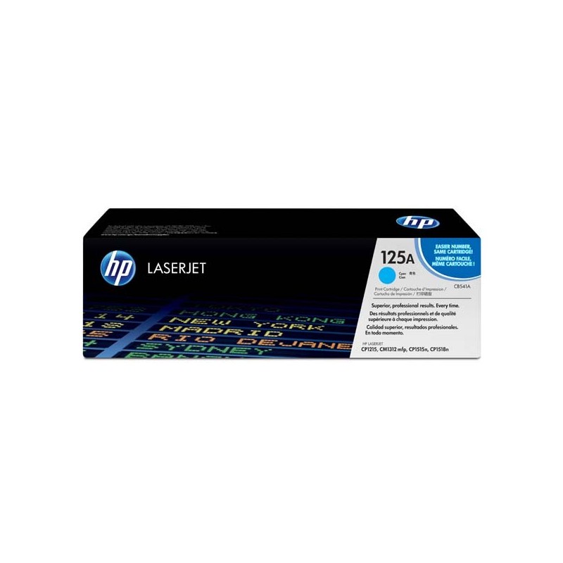 HP oryginalny toner CB541A, cyan, 1400s, HP 125A, HP Color LaserJet CP1215, 1515, 1518, O - 1