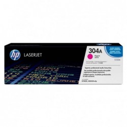 HP oryginalny toner CC533A, magenta, 2800s, HP 304A, HP Color LaserJet CP2025, CM2320, O - 1