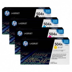 HP oryginalny toner CE250X, black, 10500s, HP 504X, HP Color LaserJet CP3525, O - 2