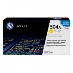 HP oryginalny toner CE252A, yellow, 7000s, HP 504A, HP Color LaserJet CP3525, O - 1
