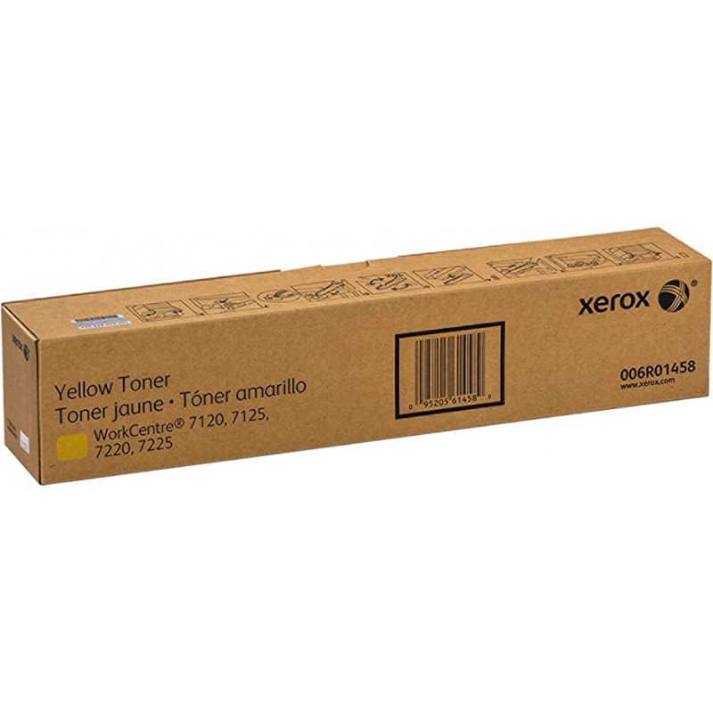 Xerox oryginalny toner 006R01458, yellow, 15000s, region North, Xerox WC 7120, O - 1