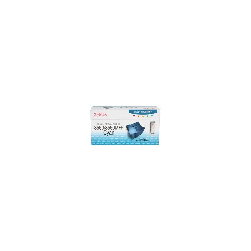 Xerox oryginalny toner 108R00723, cyan, 3000s, PH8560 - 1
