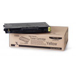 Xerox oryginalny toner 106R00682, yellow, 5000s, Xerox Phaser 6100, O - 1