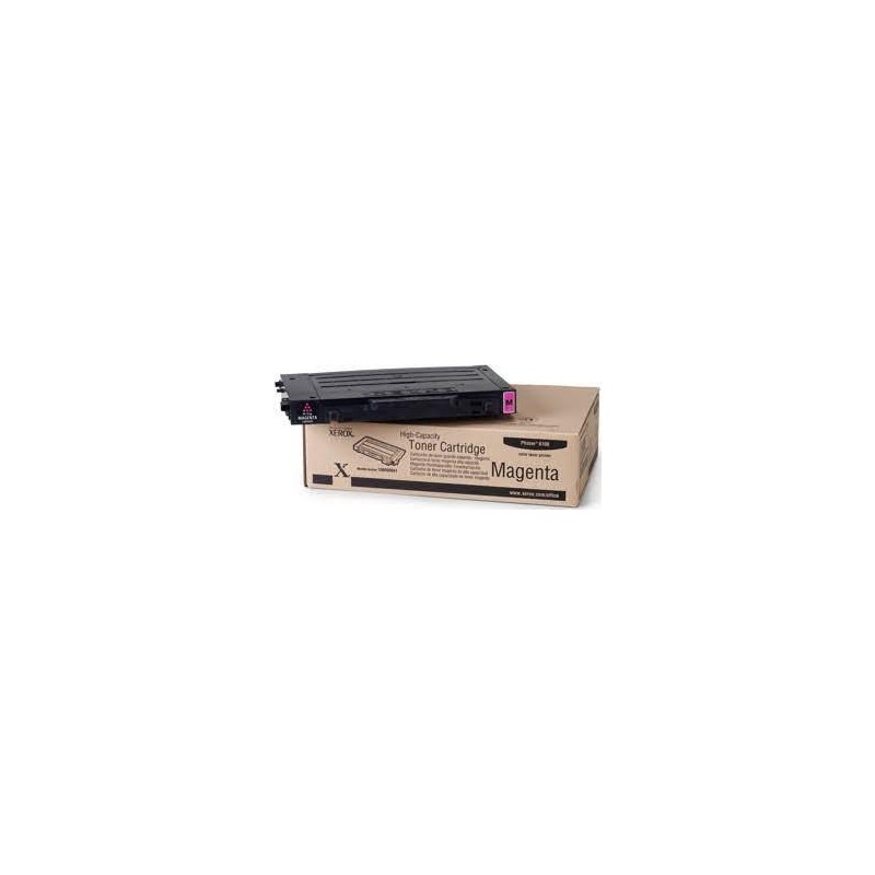 Xerox oryginalny toner 106R00681, magenta, 5000s, Xerox Phaser 6100, O - 1