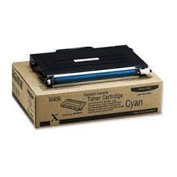Xerox oryginalny toner 106R00676, cyan, 2000s, Xerox Phaser 6100, O - 1