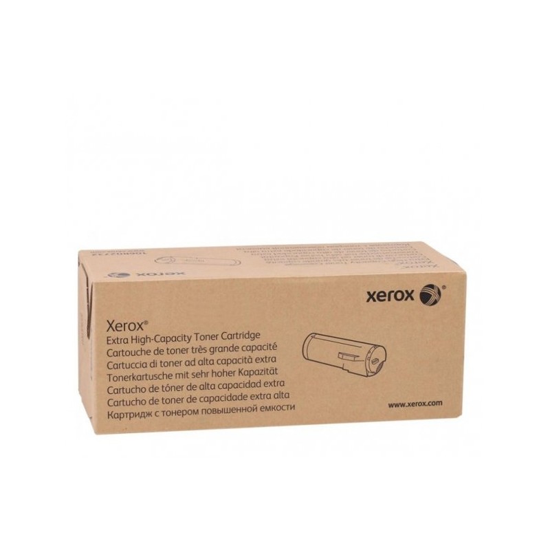 Xerox oryginalny toner 106R03945, black, 46700s, extra duża pojemność, Xerox Versalink B600, B605, B610, B615, O - 1