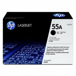 HP oryginalny toner CE255A, black, 6000s, HP 55A, HP LaserJet P3015, LaserJet Pro 500 MFP M521dn, O - 1