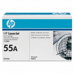 HP oryginalny toner CE255A, black, 6000s, HP 55A, HP LaserJet P3015, LaserJet Pro 500 MFP M521dn, O - 2