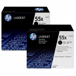 HP oryginalny toner CE255XD, black, 12500s, HP 55X, HP Enterprise P3015, LaserJet Pro 500 MFP M521dn, dual pack, 2szt, O - 1