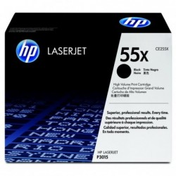 HP oryginalny toner CE255X, black, 12500s, HP 55X, HP LaserJet P3015, LaserJet Pro 500 MFP M521dn, O - 1