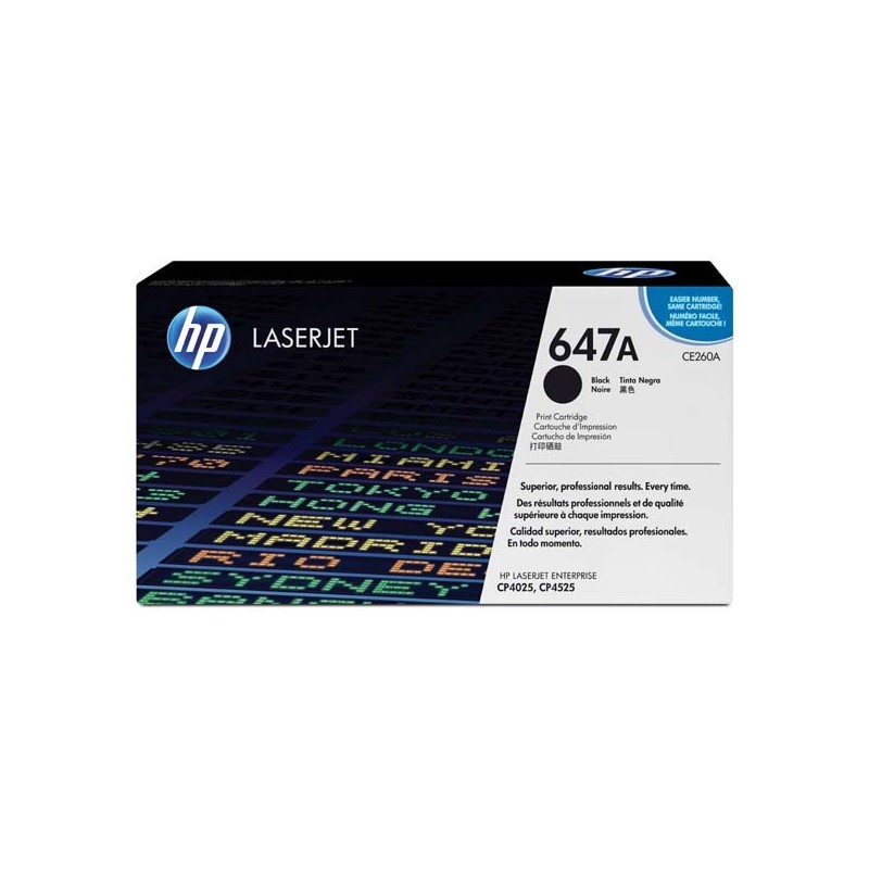 HP oryginalny toner CE260A, black, 8500s, HP 647A, HP Color LaserJet CP4025, CP4525, O - 1