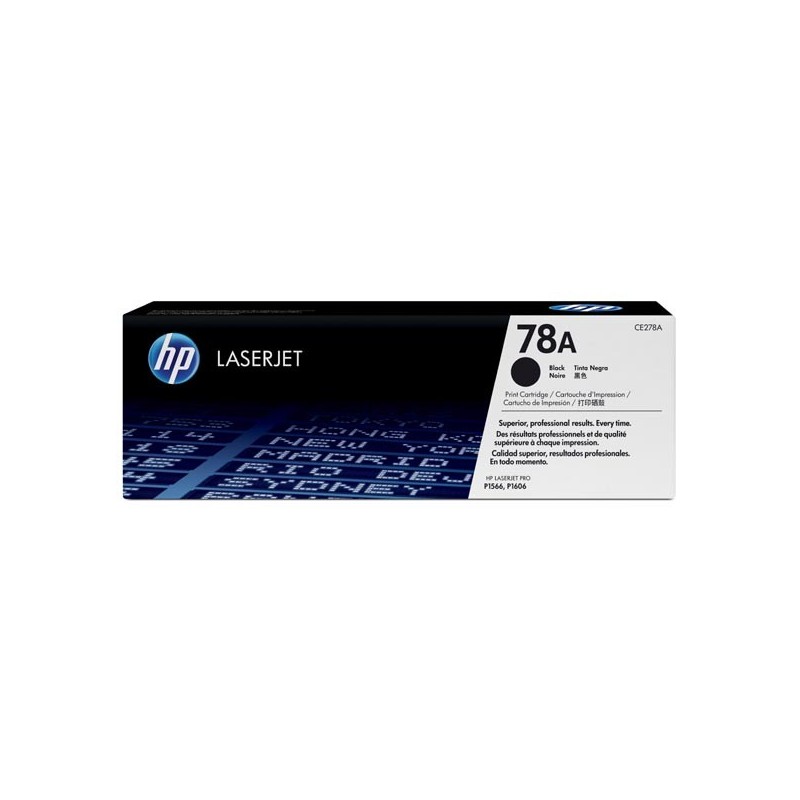 HP oryginalny toner CE278A, black, 2100s, HP 78A, HP LaserJet Pro P1566, M1536, O - 1